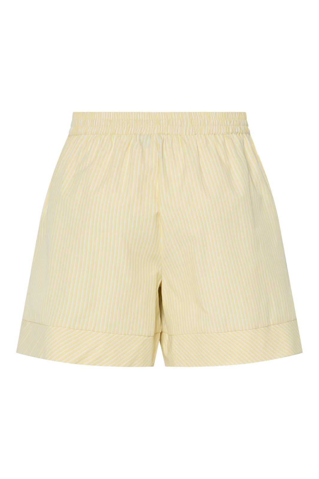 Pieces - Pcfemme Shorts - 4926226 Pale Banana Cloud Dancer