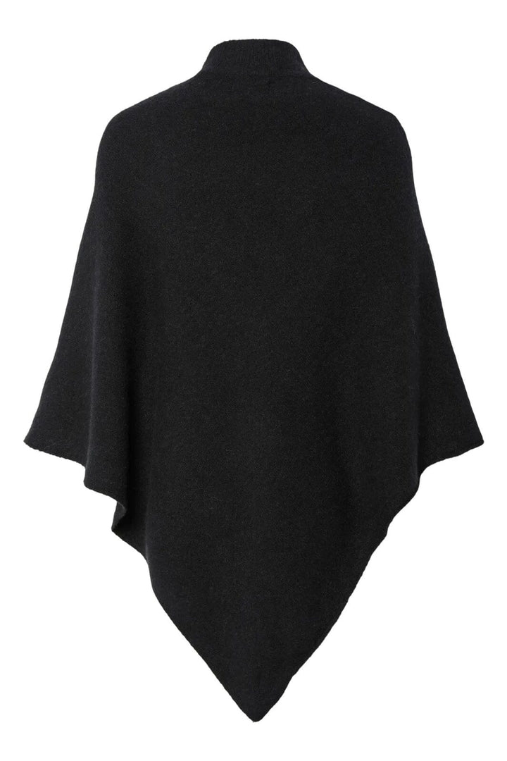 Pieces - Pcfortuna High Neck Poncho - 4547370 Black