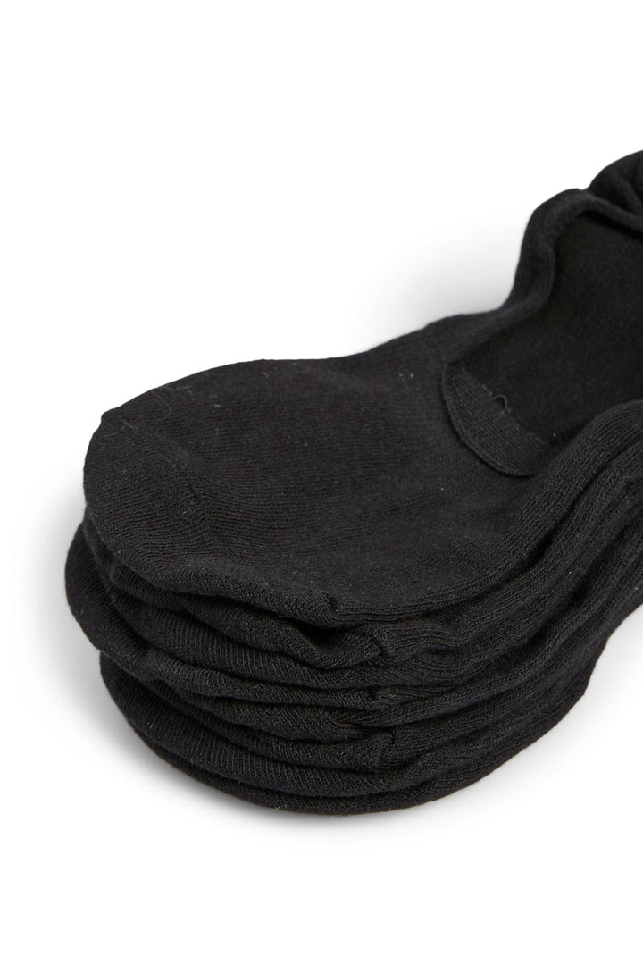 Pieces - Pcgilly Footies 4 Pack - Black