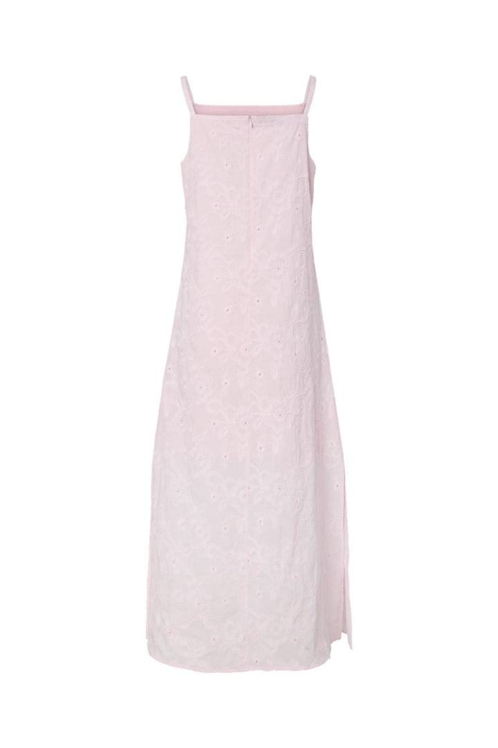 Pieces - Pcginger Sl Ankle Dress - 4995899 Cradle Pink
