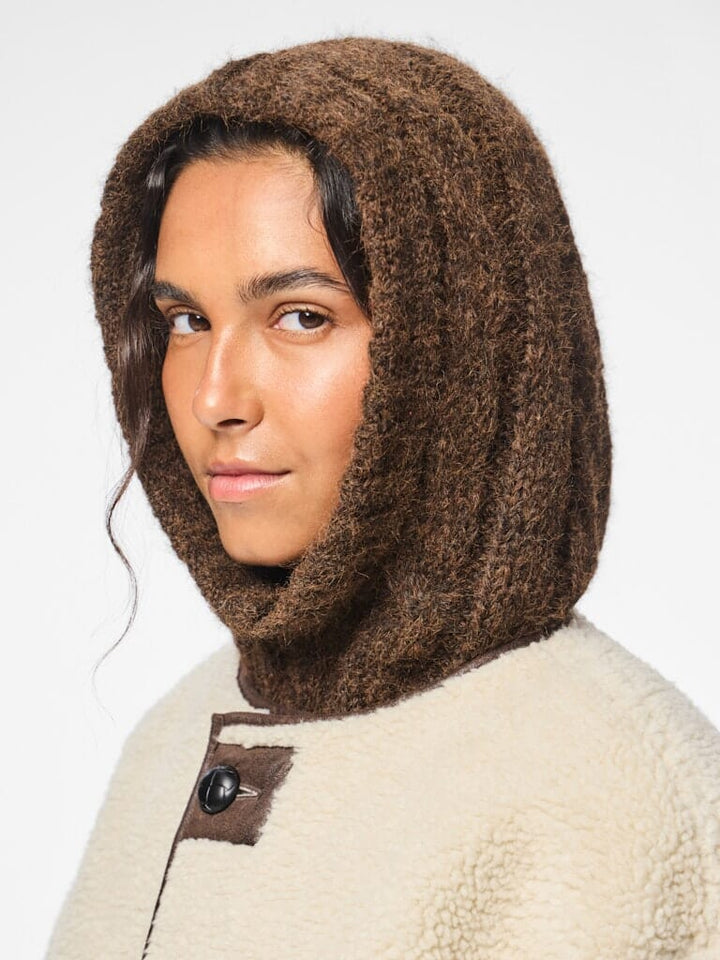 Pieces - Pcjambi Structured Balaclava - 4918209 Delicioso Melange Huer 