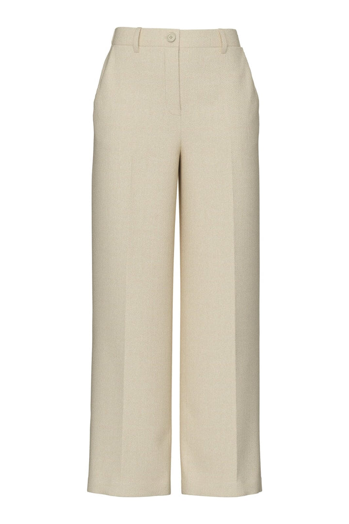 Pieces - Pckamil Wide Pant - 4788524 Sandshell Bukser 