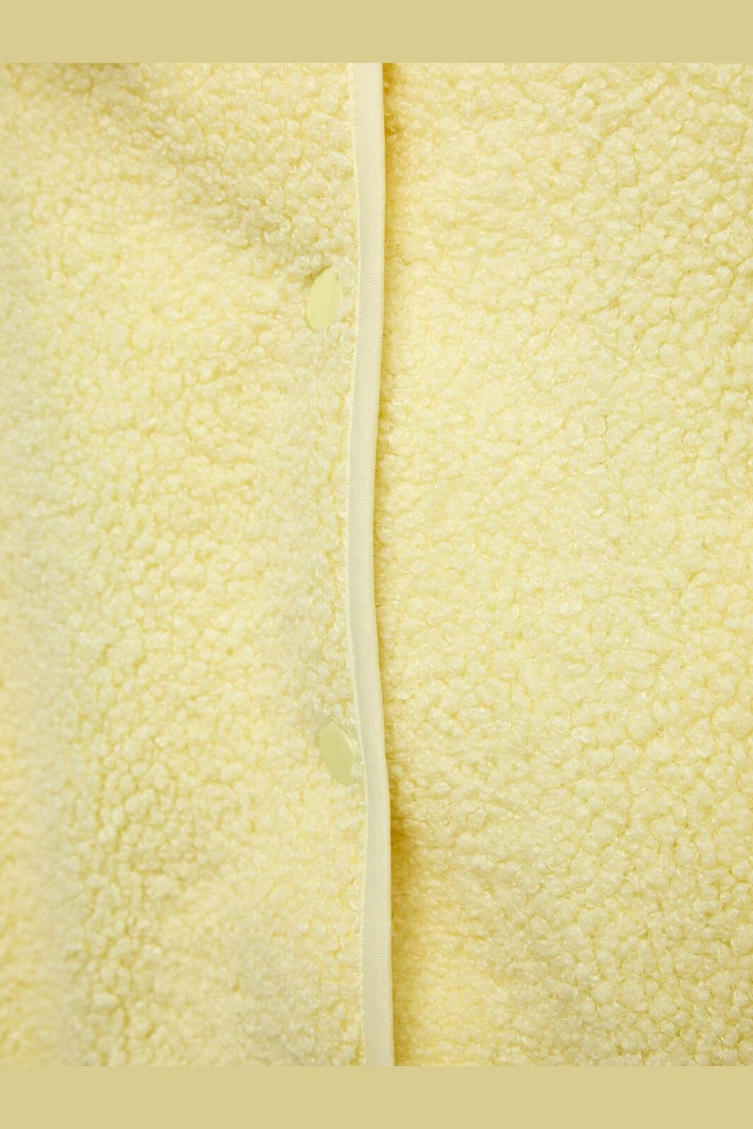 Pieces - Pckatty Teddy Vest - 5044065 French Vanilla