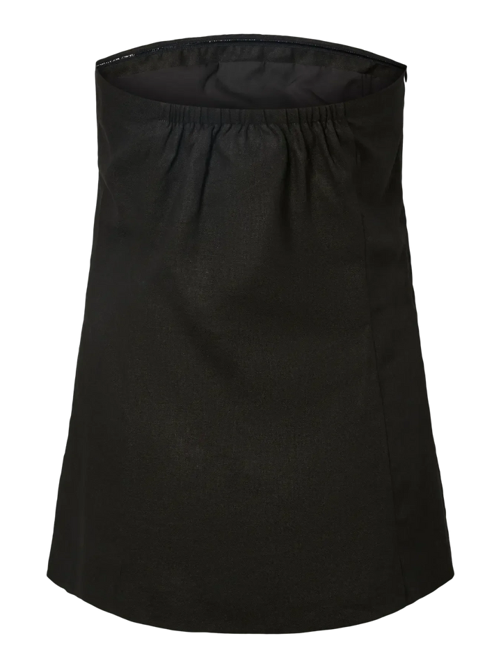 Pieces - Pcmajse Fitted Bandeau Top Pp - 5040799 Black Toppe 