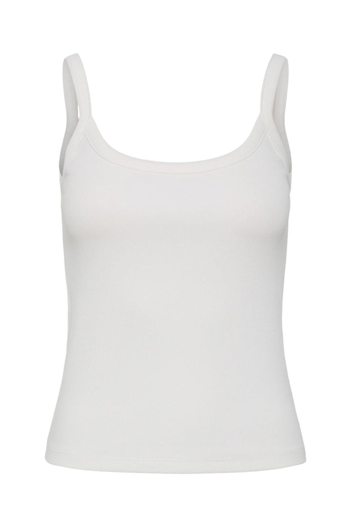 Pieces - Pcmay Strap Top - 4640347 Bright White