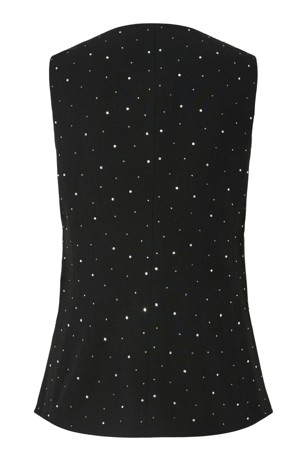 Pieces - Pcmichelle Rhinestone Waistcoat - 4855030 Black