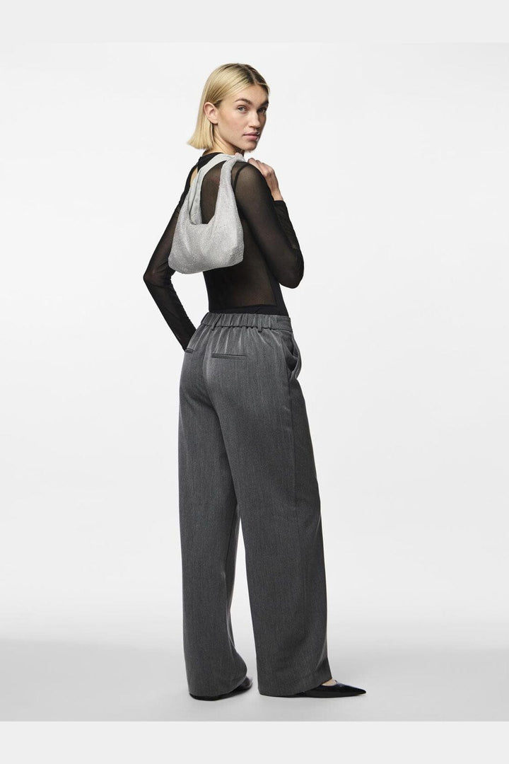 Pieces - Pcmilly Ls Mesh Bodystocking - 4551391 Black