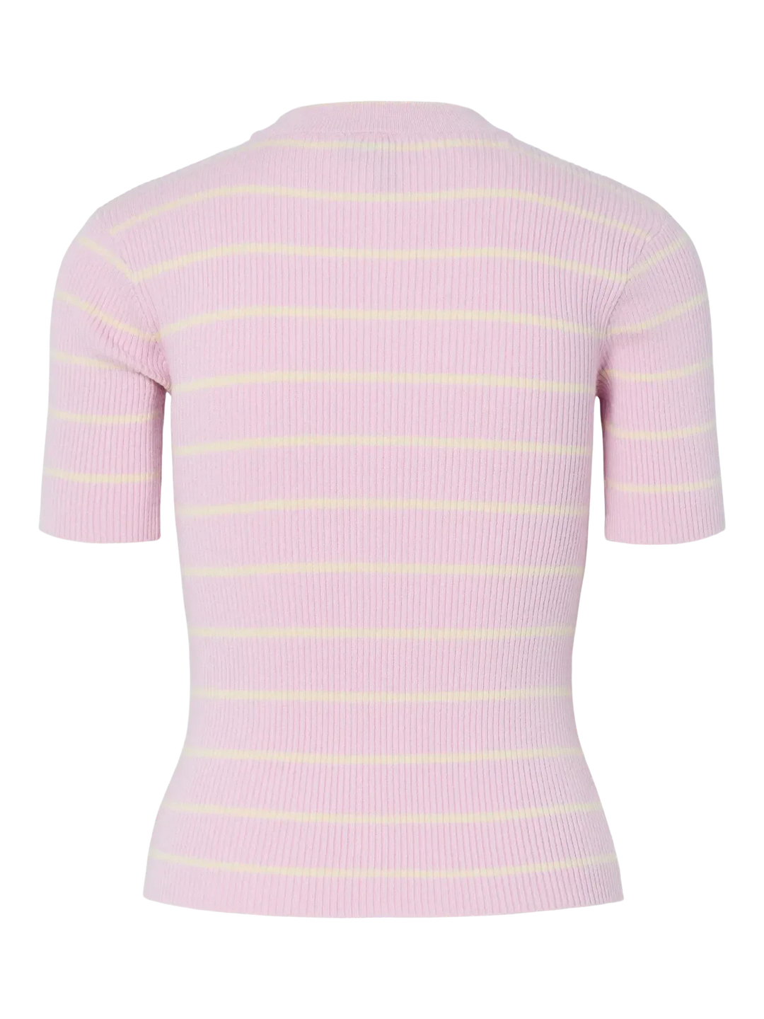 Pieces - Pcmira Ss O-Neck Knit - 4899830 Winsome Orchid Birch Narrow T-shirts 
