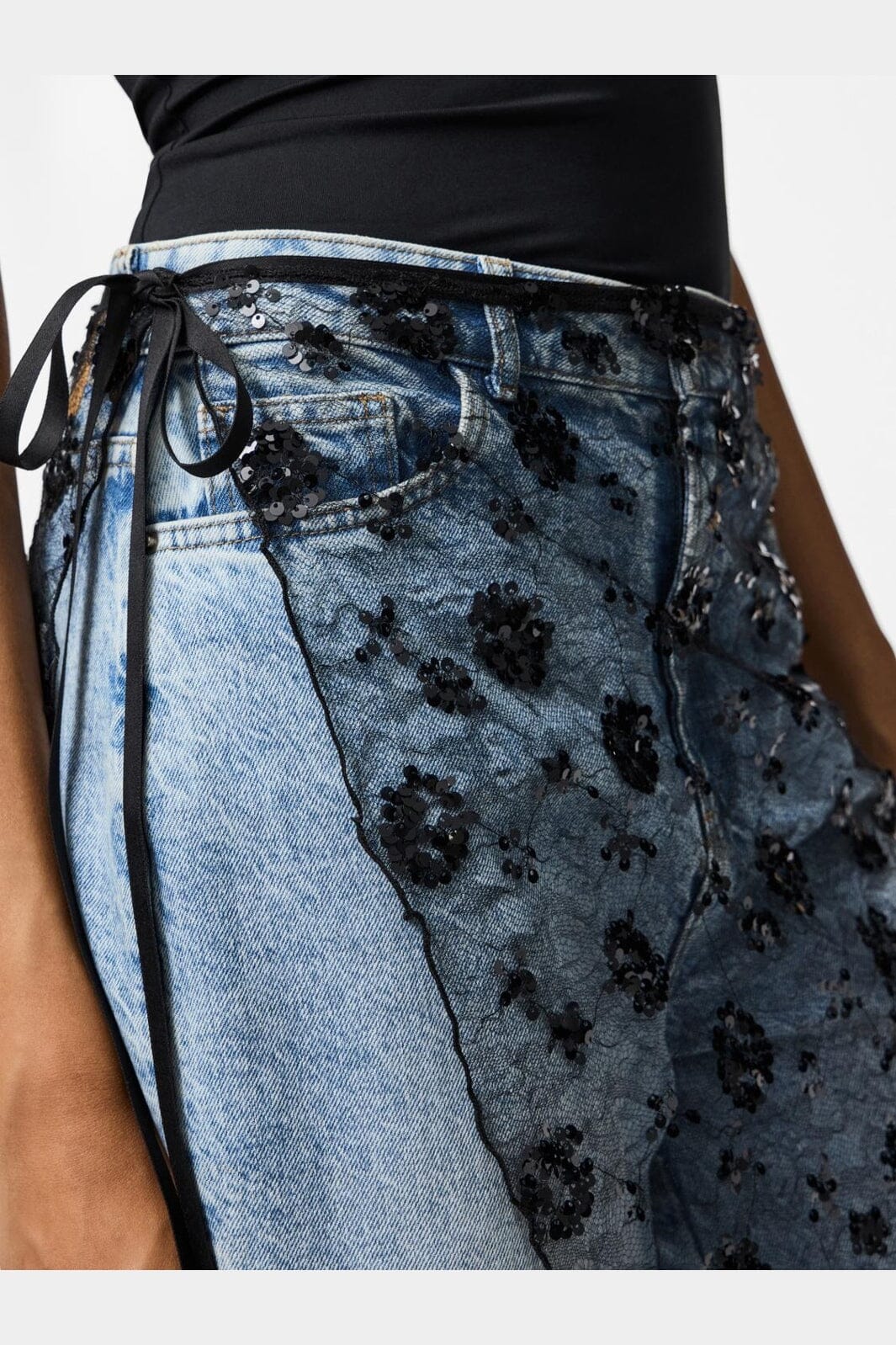 Pieces - Pcnatasja Lace Sarong - 4997996 Black