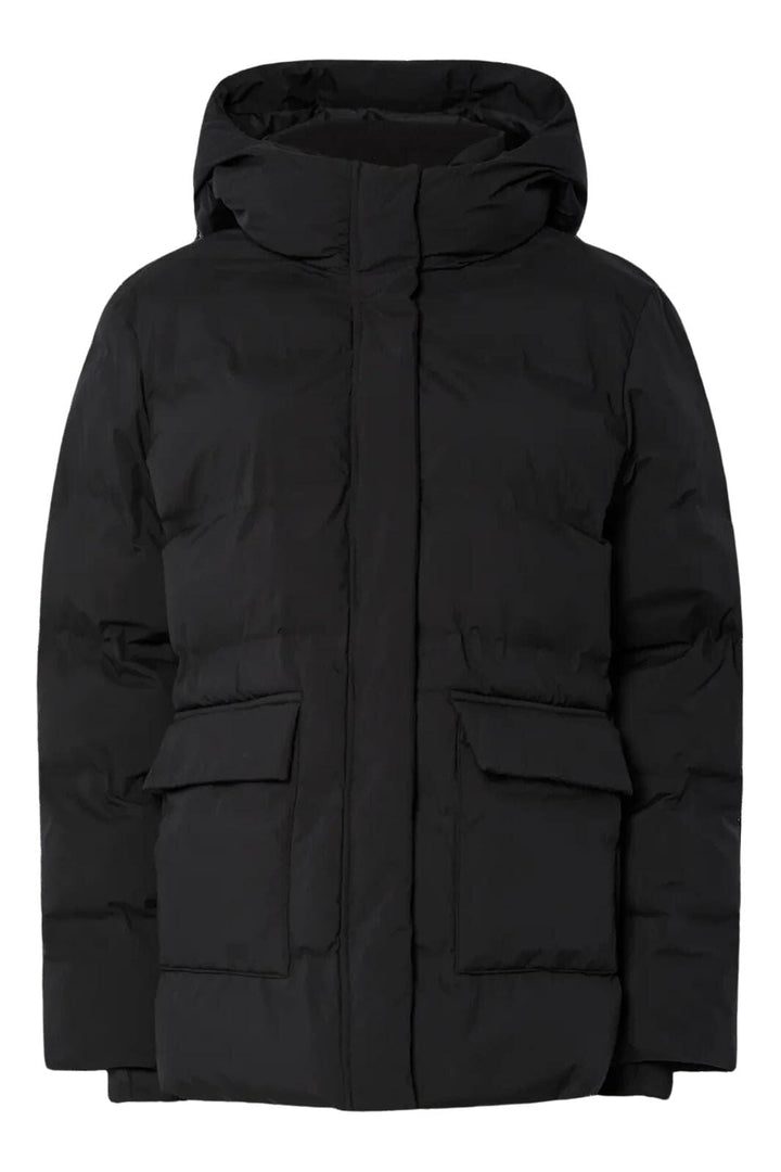 Pieces - Pcnorma Puffer Jacket - 4643991 Black Jakker 