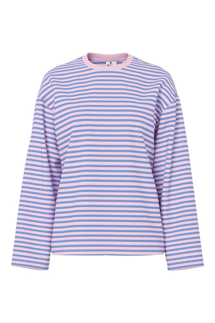 Pieces - Pcsadie Ls Top - 5127780 Flushing Pink Lavender Fields