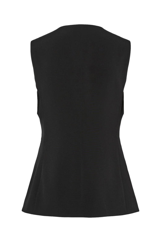 Pieces - Pctempre Long Vest - 4724813 Black