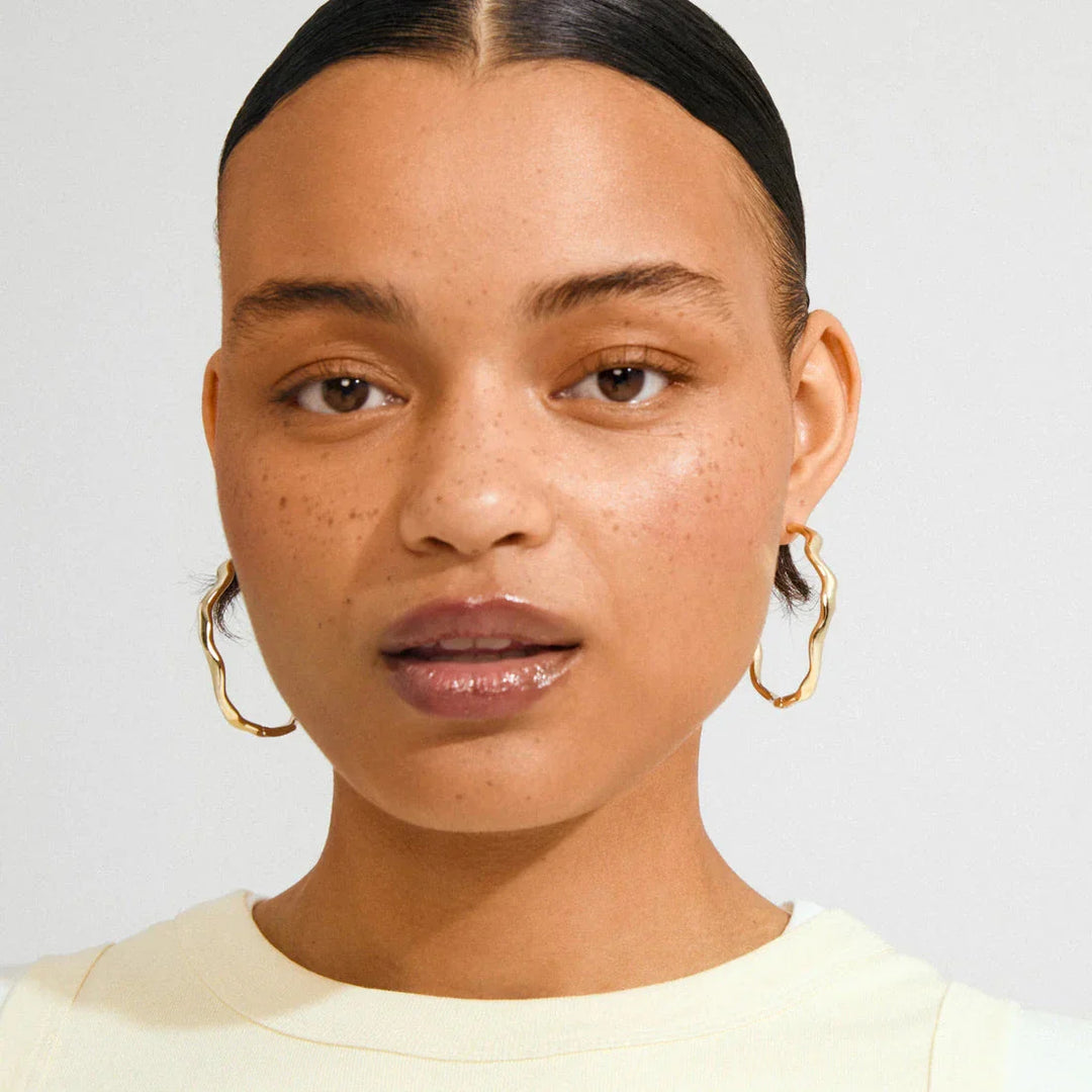 Pilgrim - Larkin Earrings Gold-plated 272542013 - Gold Plated Øreringe 