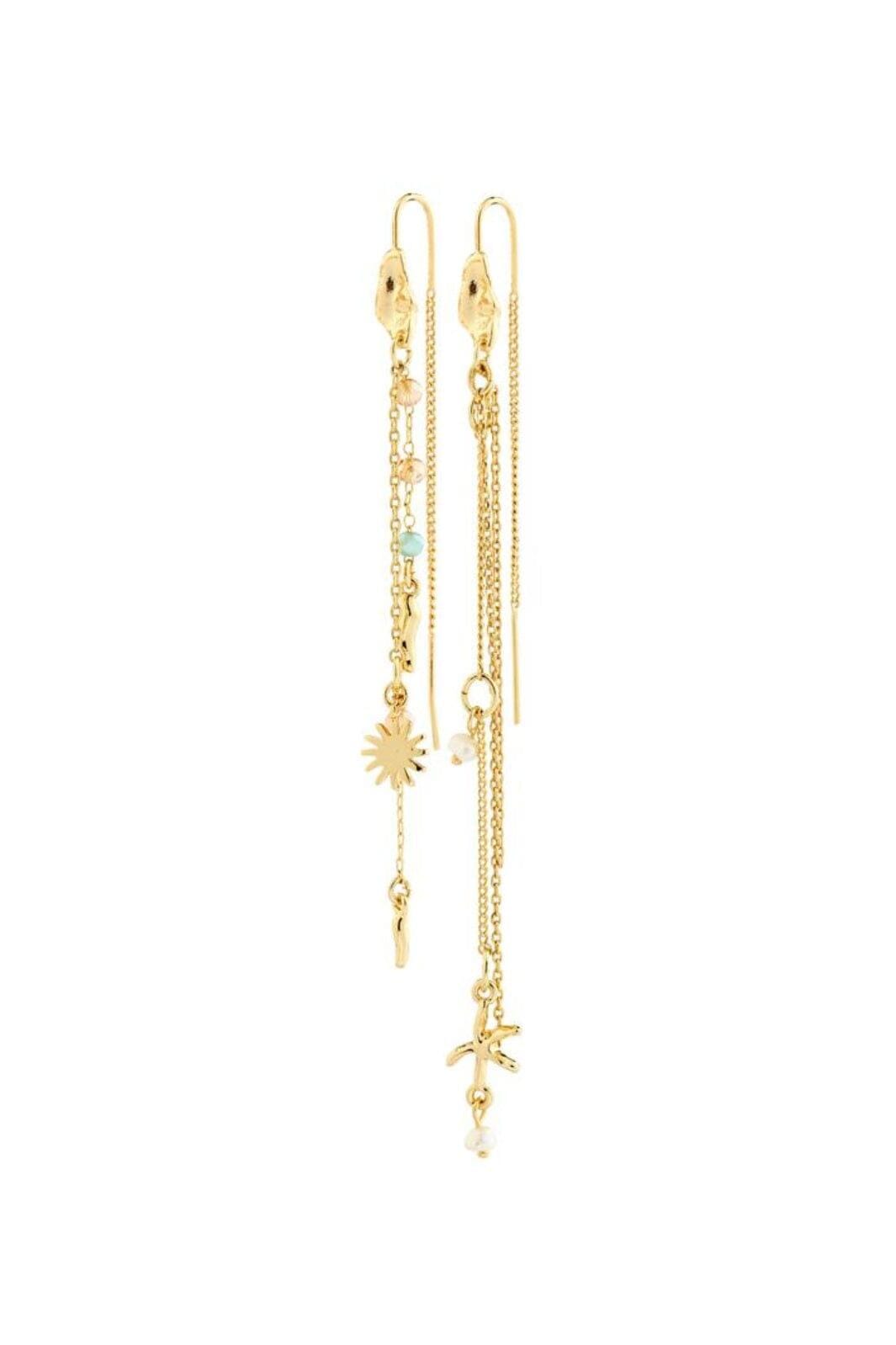 Pilgrim - Prism Earrings Gold-plated 132622013 - Gold Plated