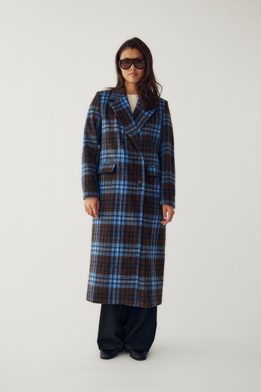 Noella - N-Jaci Coat 16110001 - 1484 - Daliyah Blue Check