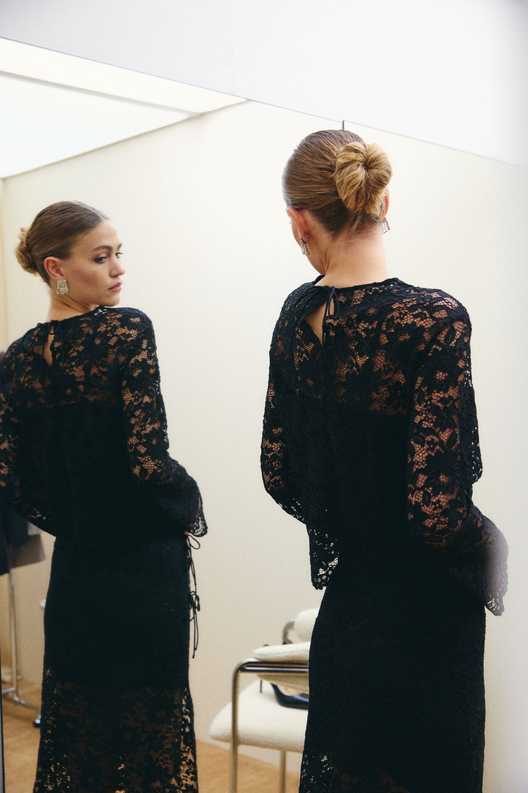Hype The Detail - Lace Skirt 380-97 - 9 - Black