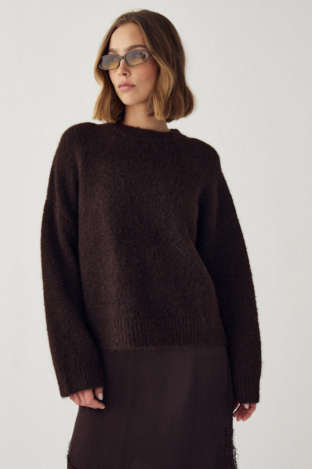 Noella - N-Mavi Knit 16100002 - 674 - Chocolate