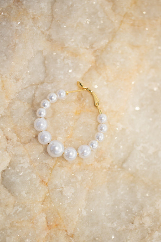 Rooted - Alberte Earring - Forgyldt Øreringe 