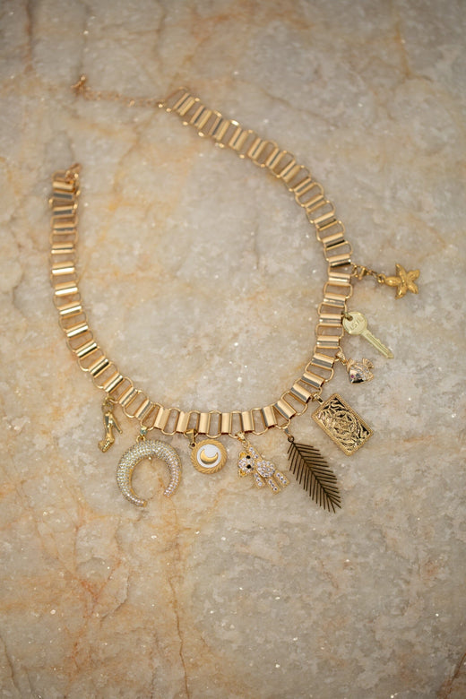 Rooted - Emma Necklace - Forgyldt Halskæder 