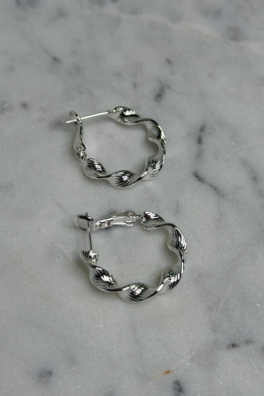 Rooted - Luise Small Earring - Forsølvet Øreringe 