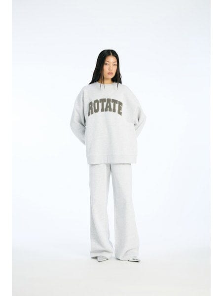 Rotate - Heavy Sweat Crewneck 1158341473 - 1473 Light Grey Melange Sweatshirt 