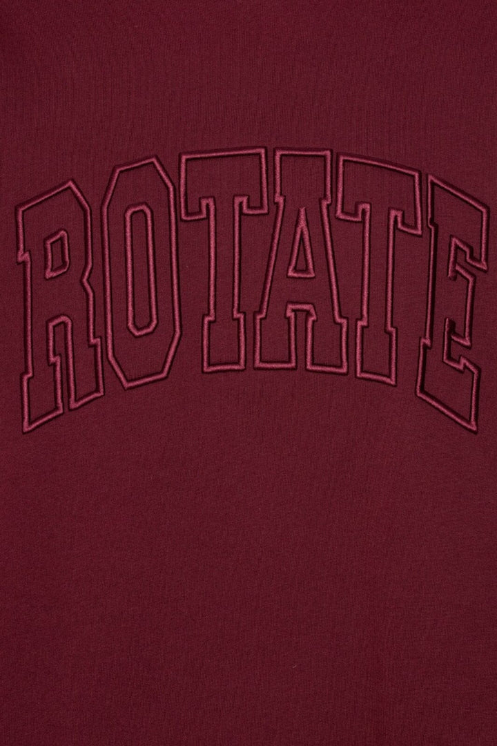 Rotate - Heavy Sweat Crewneck1143762734 - Zinfandel