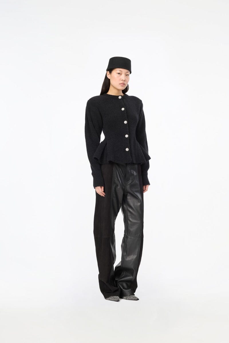 Rotate - Knit Bijoux Cardigan 116903100 - 100 Black Cardigans 