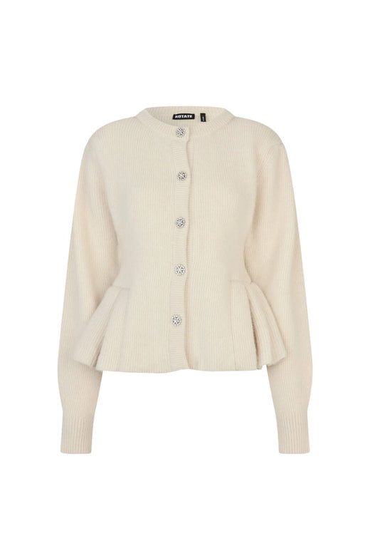 Rotate - Knit Bijoux Cardigan 116903857 - 857 Egret Cardigans 