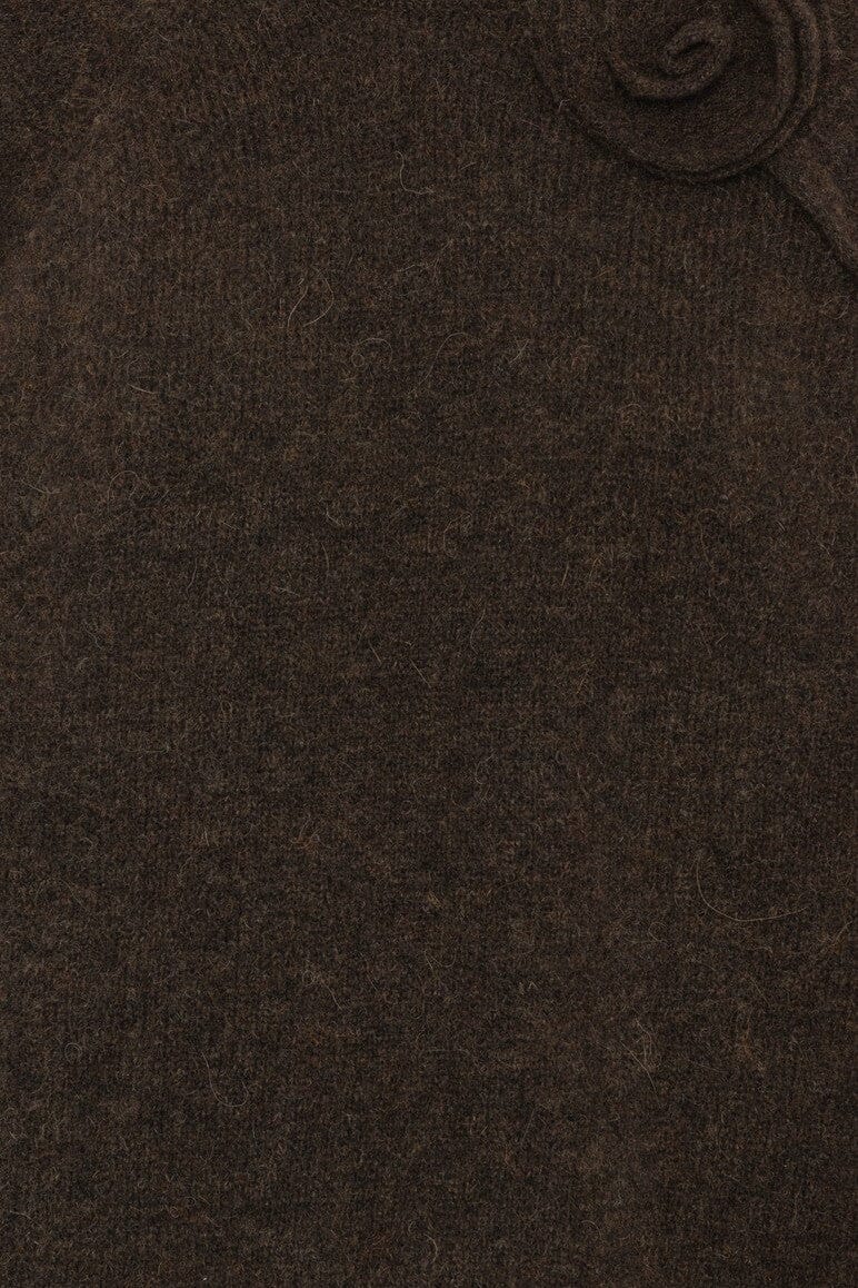 Rotate - Knit Flower Jumper 1166611667 - 1667 Molé Strikbluser 