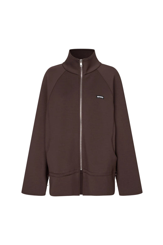 Rotate - Scuba Full Zip Jacket 1168982910 - 2910 Chicory Coffee Jakker 