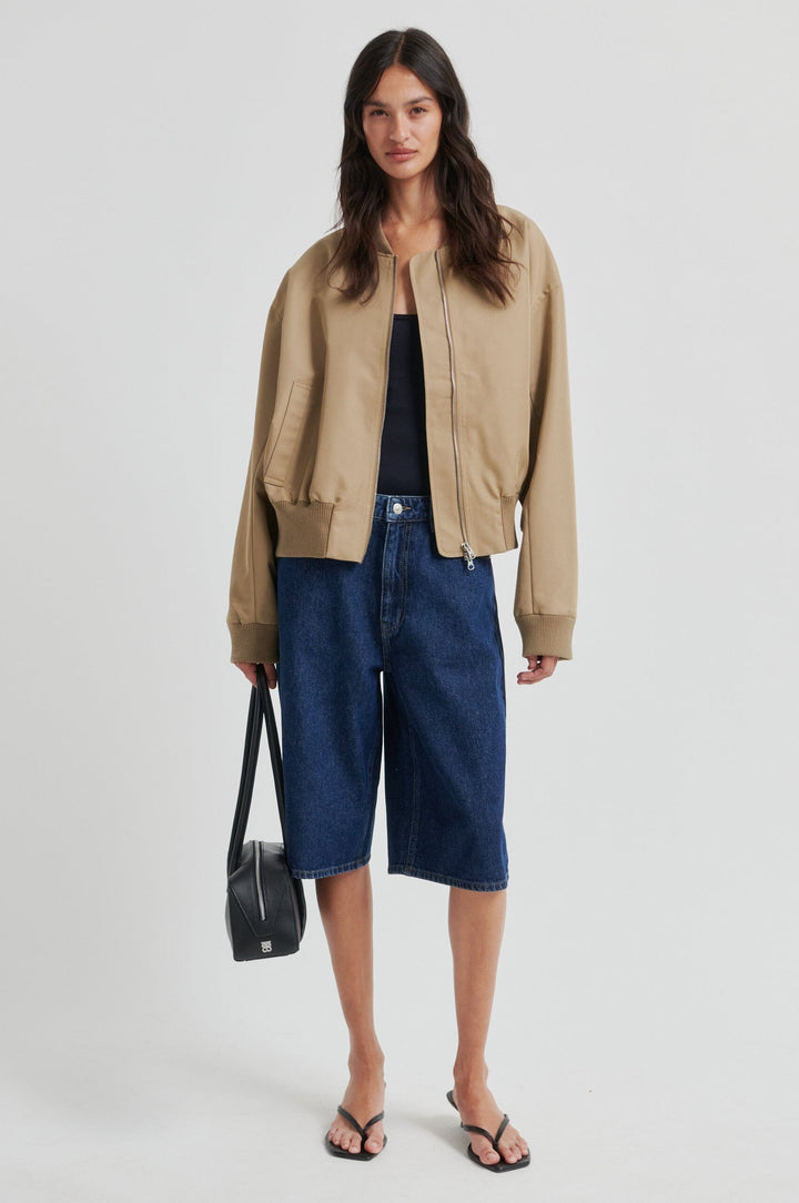 Second Female - Columbo Denim Shorts 60429 - 5998 Dark blue denim Shorts 