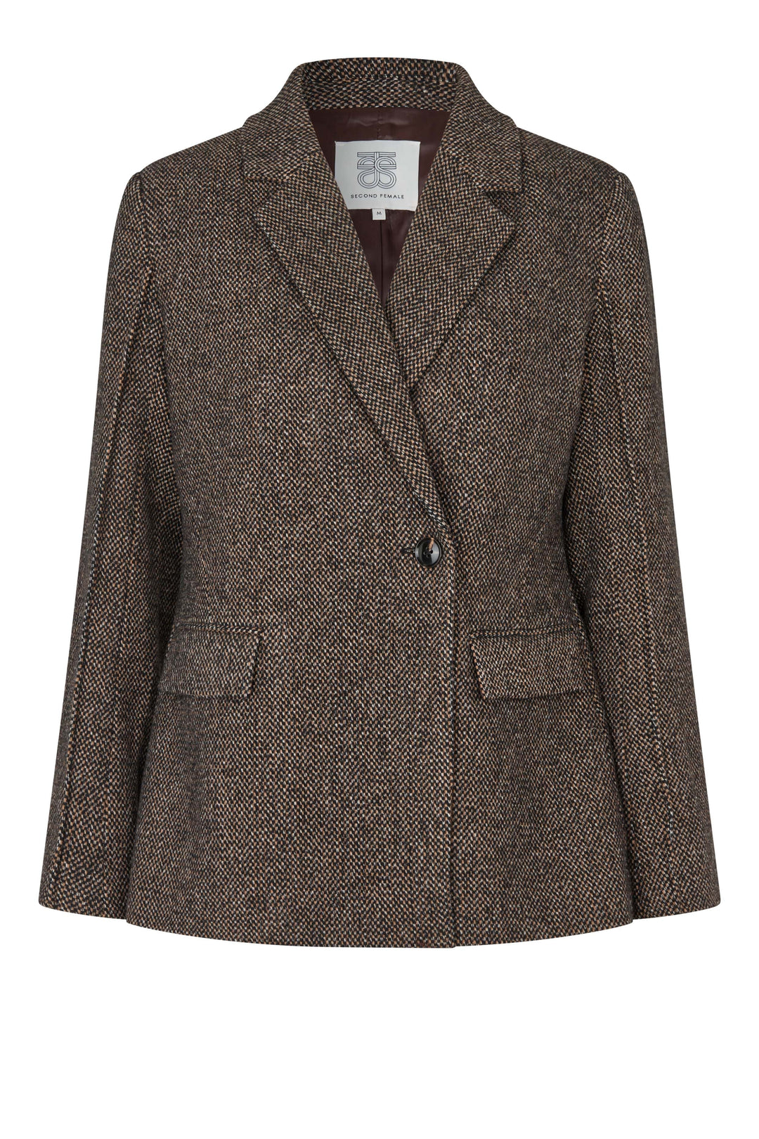 Second Female - Emi New Fitted Blazer 61108 - 6156 Demitasse Blazere 