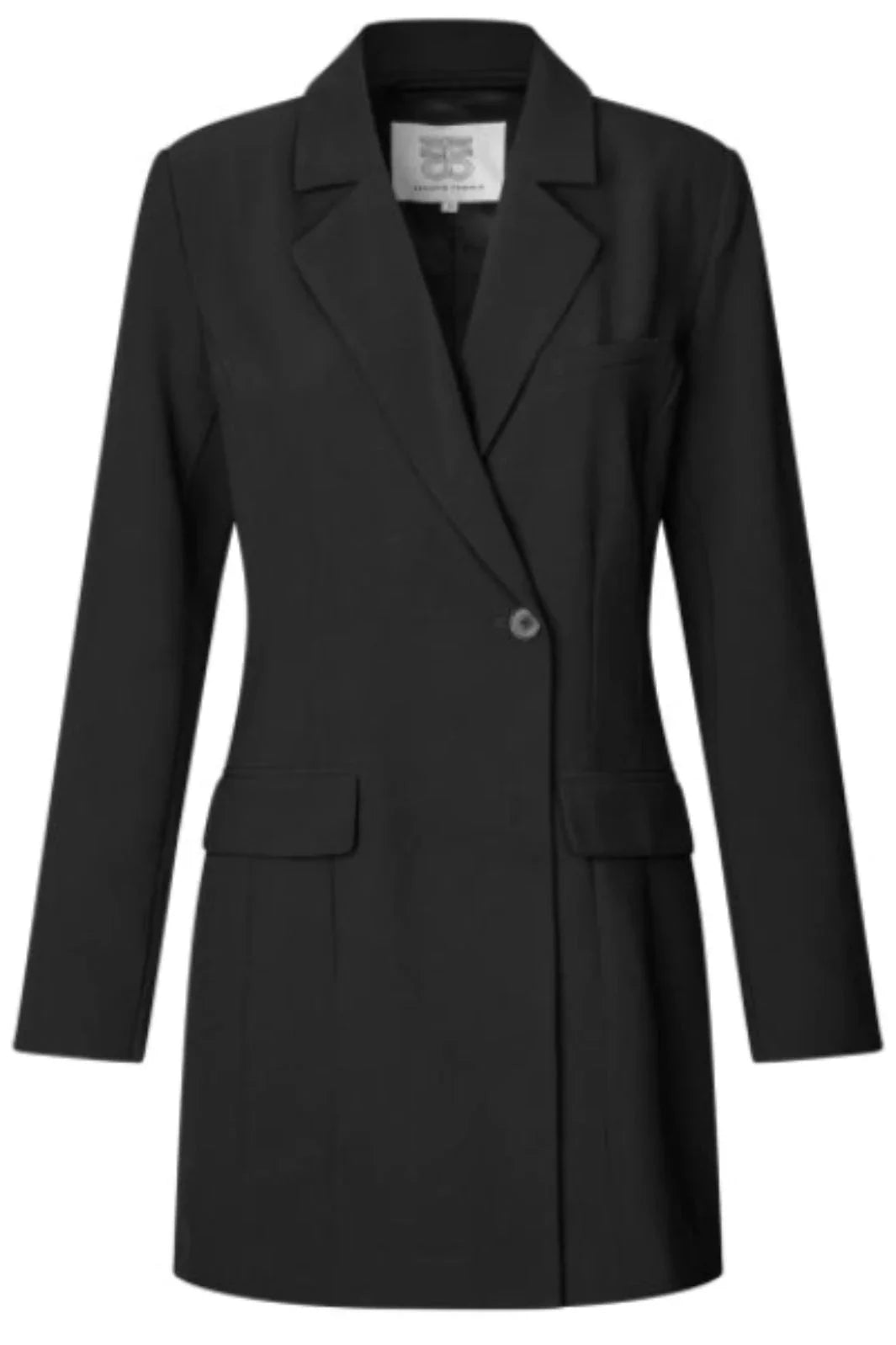Second Female - Festa Fitted Blazer Dress 61310 - 8001 Black Kjoler 