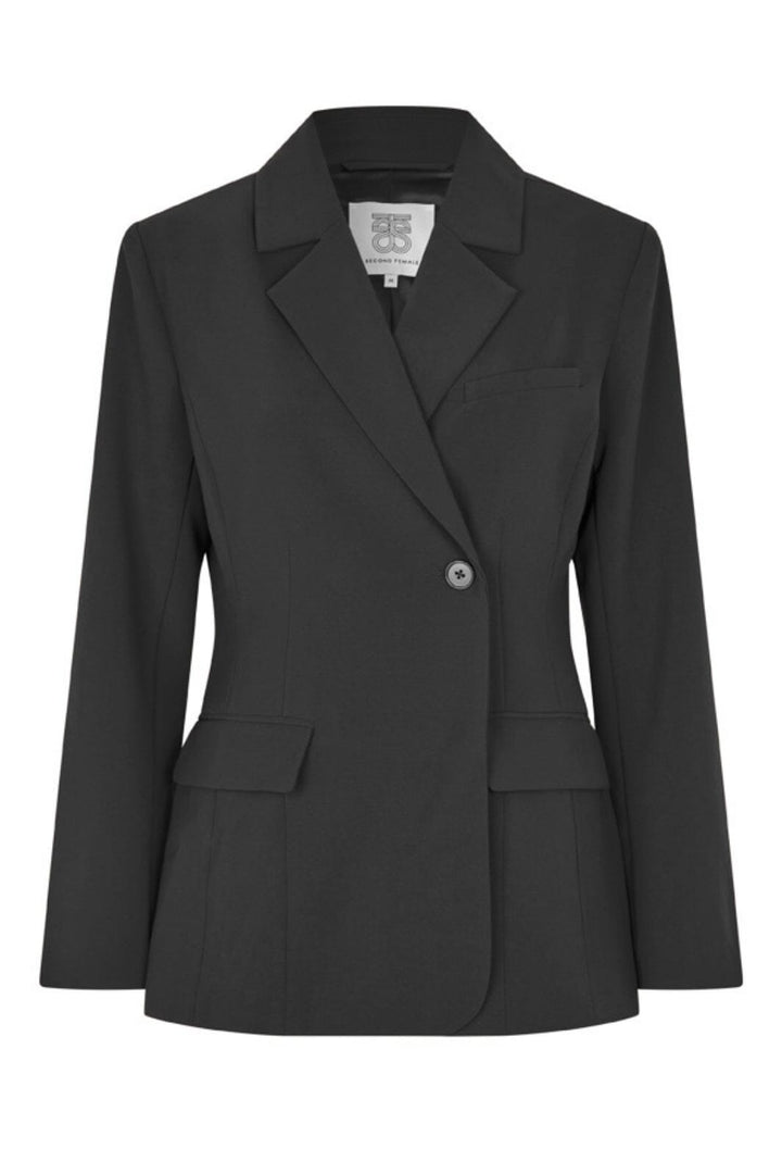 Second Female - Fique Fitted Blazer 60000 - 8001 Black