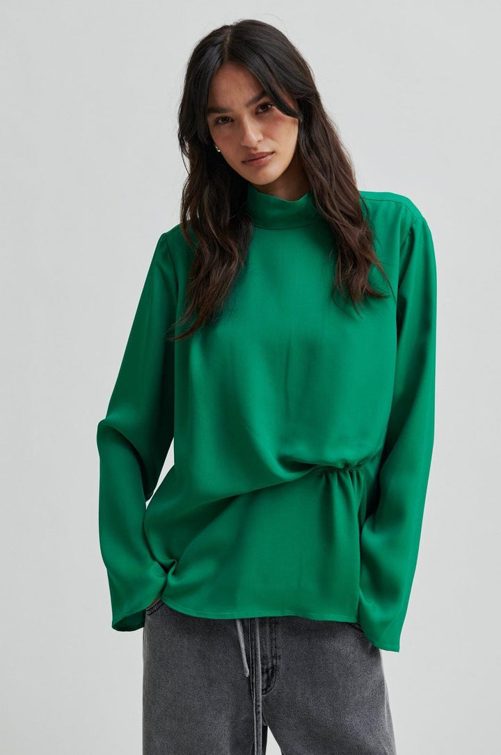 Second Female - Glara Blouse 60196 - 4026 Lush Meadow Bluser 