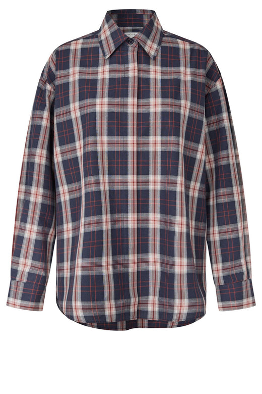 Second Female - Marita New Shirt 61630 - 5994 Night Sky Skjorter 