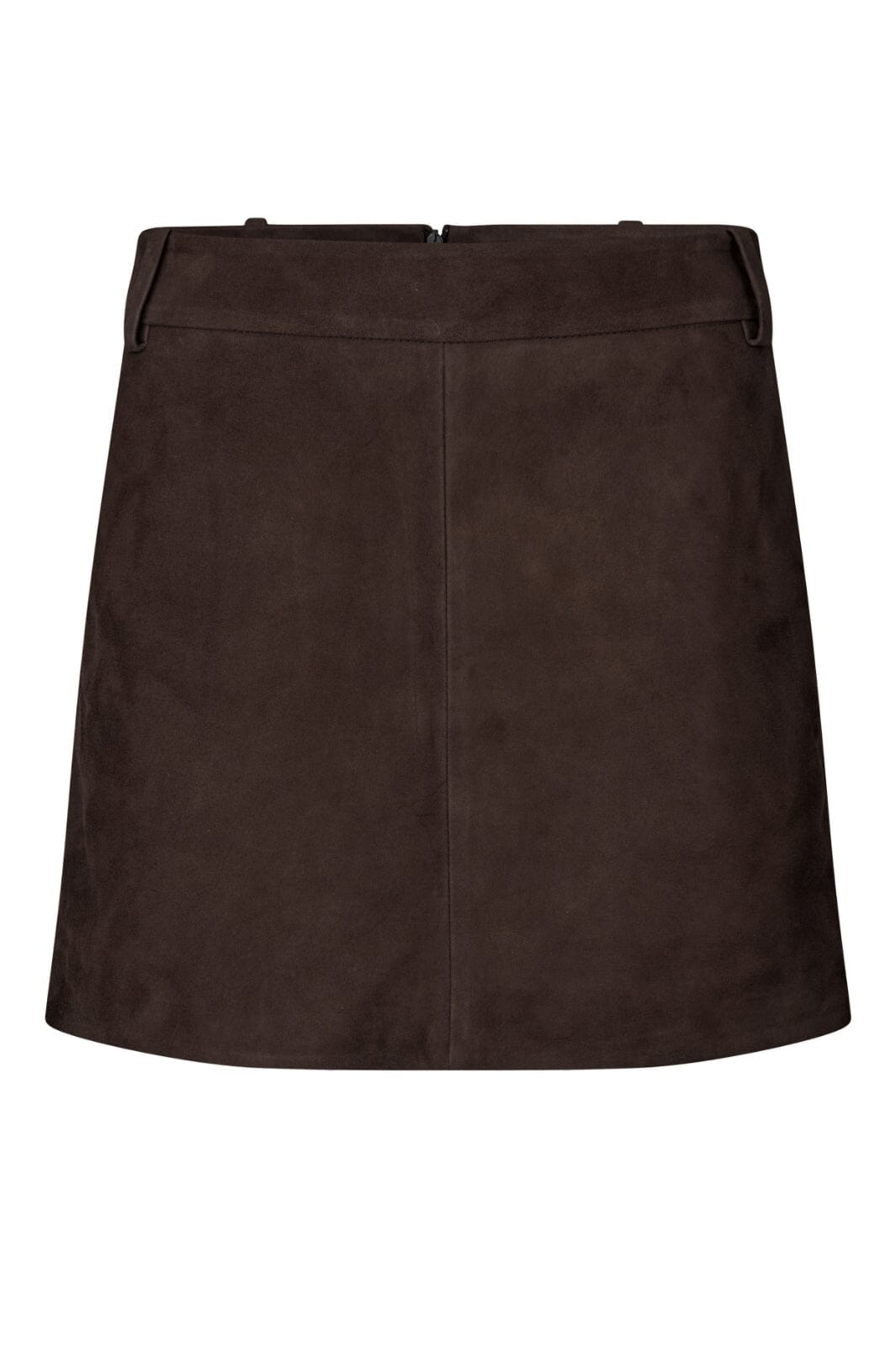 Second Female - Noormie Suede Mini Skirt 60345 - 6021 Chocolate Plum