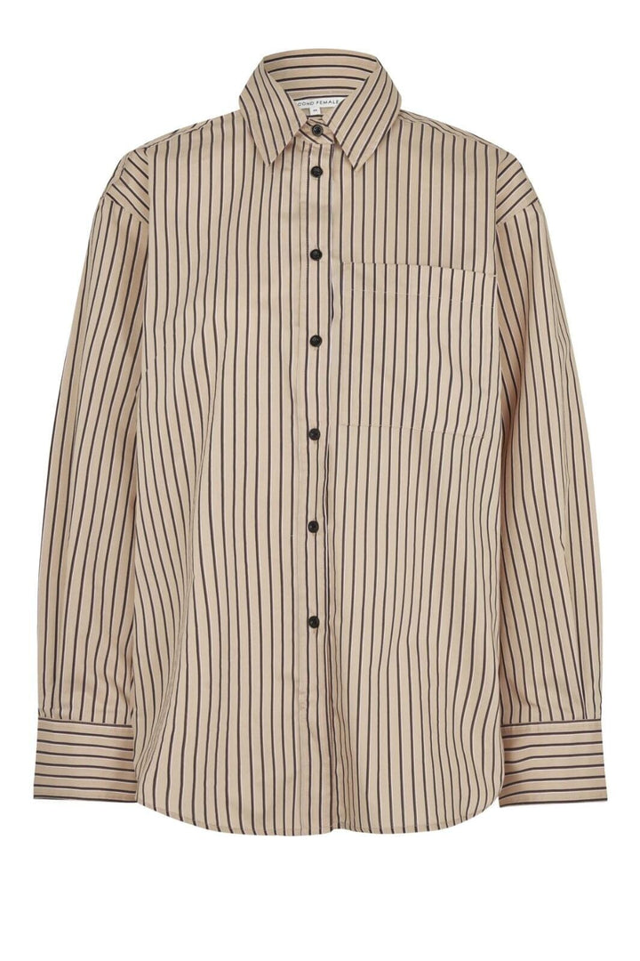 Second Female - Serina Shirt 60488 - 6016 Camel Skjorter 