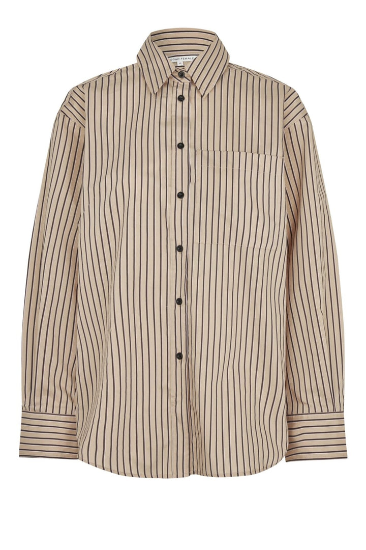 Second Female - Serina Shirt 60488 - 6016 Camel Skjorter 