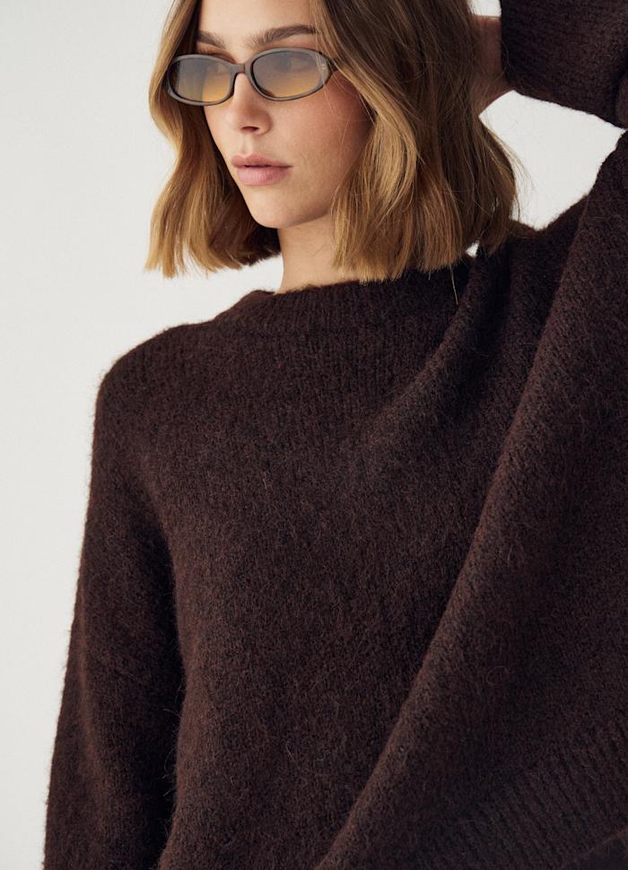 Noella - N-Mavi Knit 16100002 - 674 - Chocolate