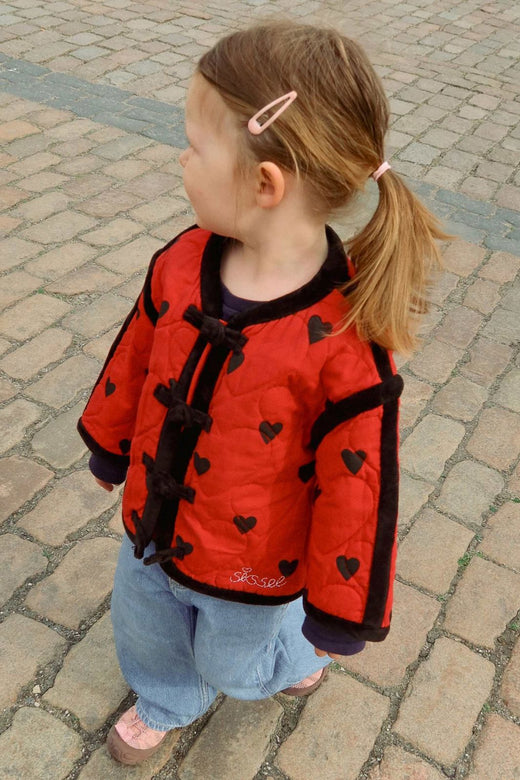 Sissel Edelbo - Amora MINI Jacket SE 1656 - Dark Red Jakker 