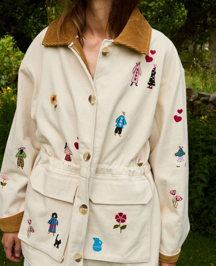 Sissel Edelbo - Cara Jacket SE 1762 - White Swan Jakker 