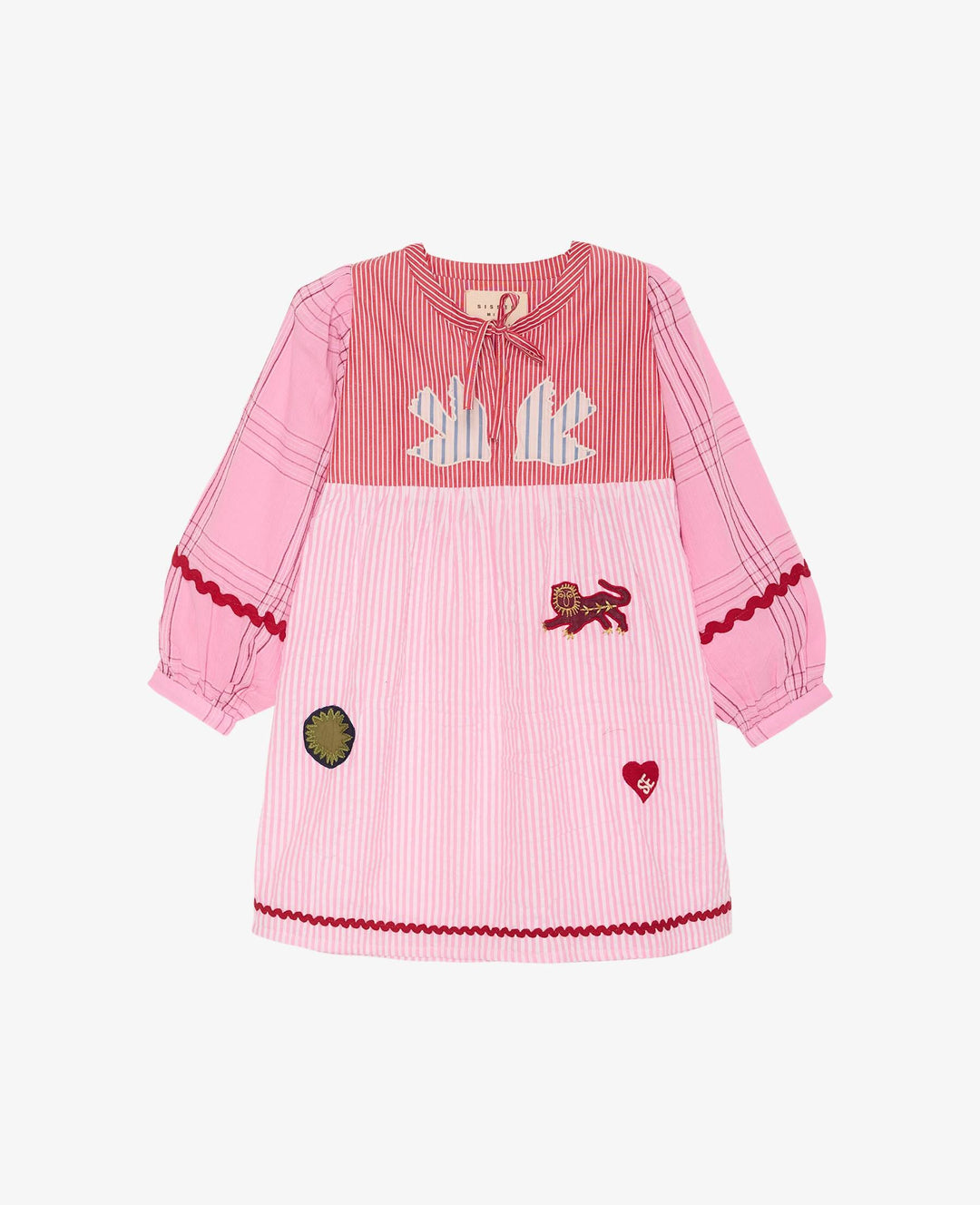 Sissel Edelbo - Gaia MINI Dress SE 1858 - Rose Mix Kjoler 