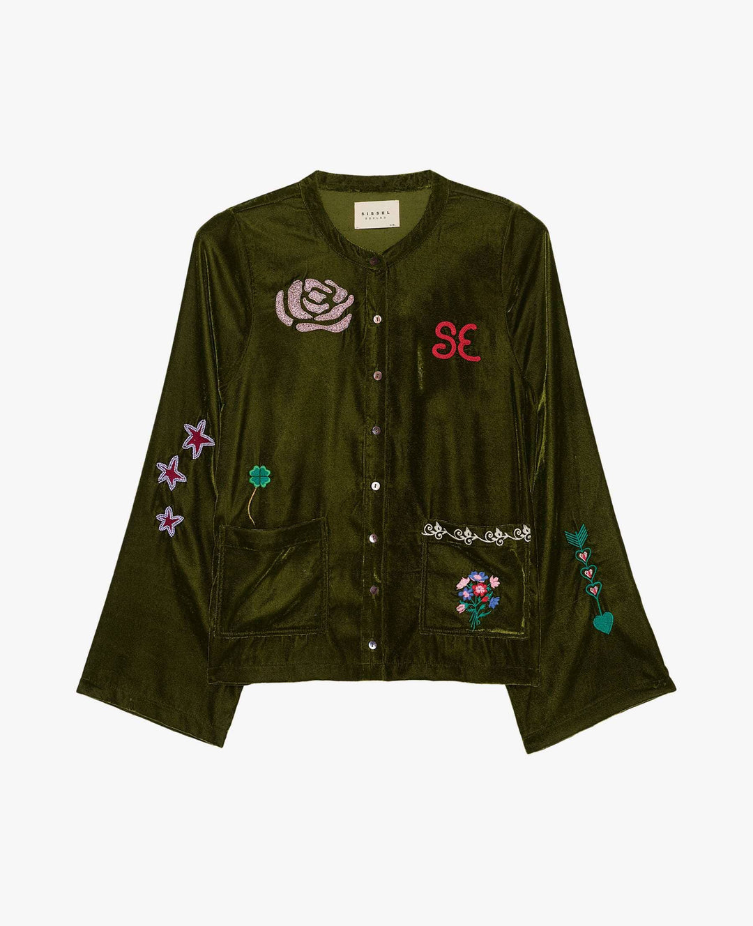 Sissel Edelbo - Hope Shirt SE 2019 - Moss Green Skjorter 