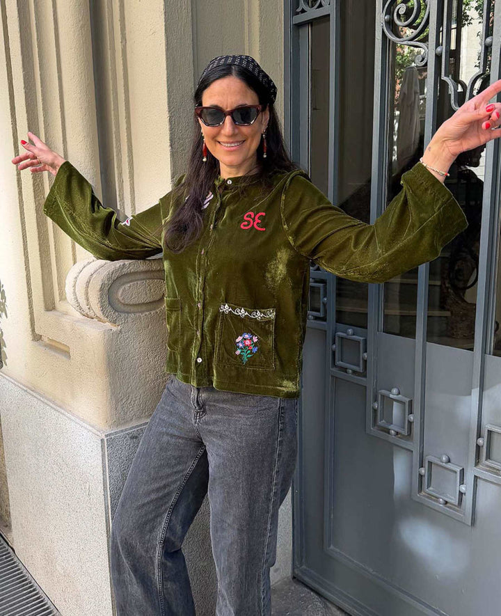 Sissel Edelbo - Hope Shirt SE 2019 - Moss Green Skjorter 