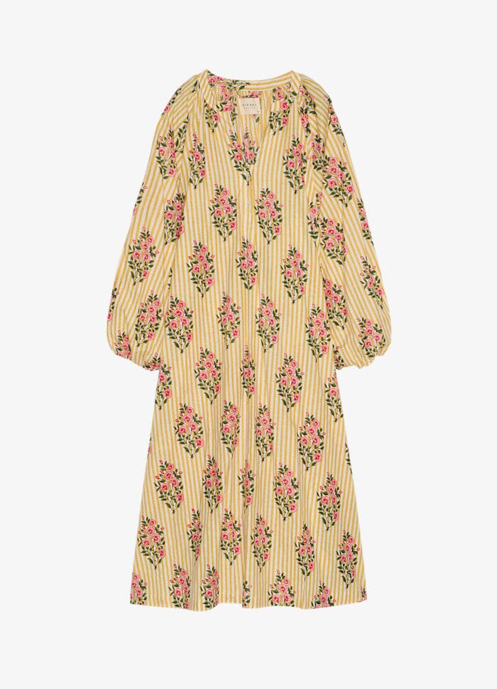 Sissel Edelbo - Lara Dress SE 1906 - Golden Yellow Kjoler 