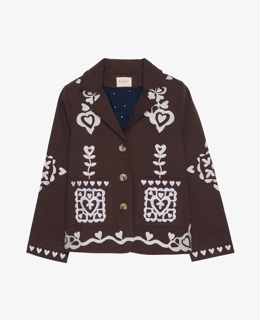 Sissel Edelbo - Margaret Blazer Se 2028 - Dark Plum Blazere 