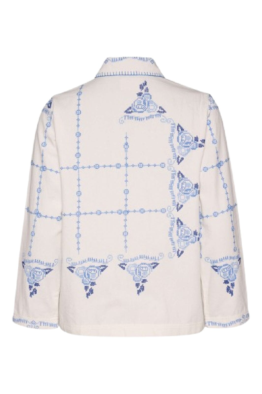 Sissel Edelbo - My Jacket SE 1619 - Ecru Blue