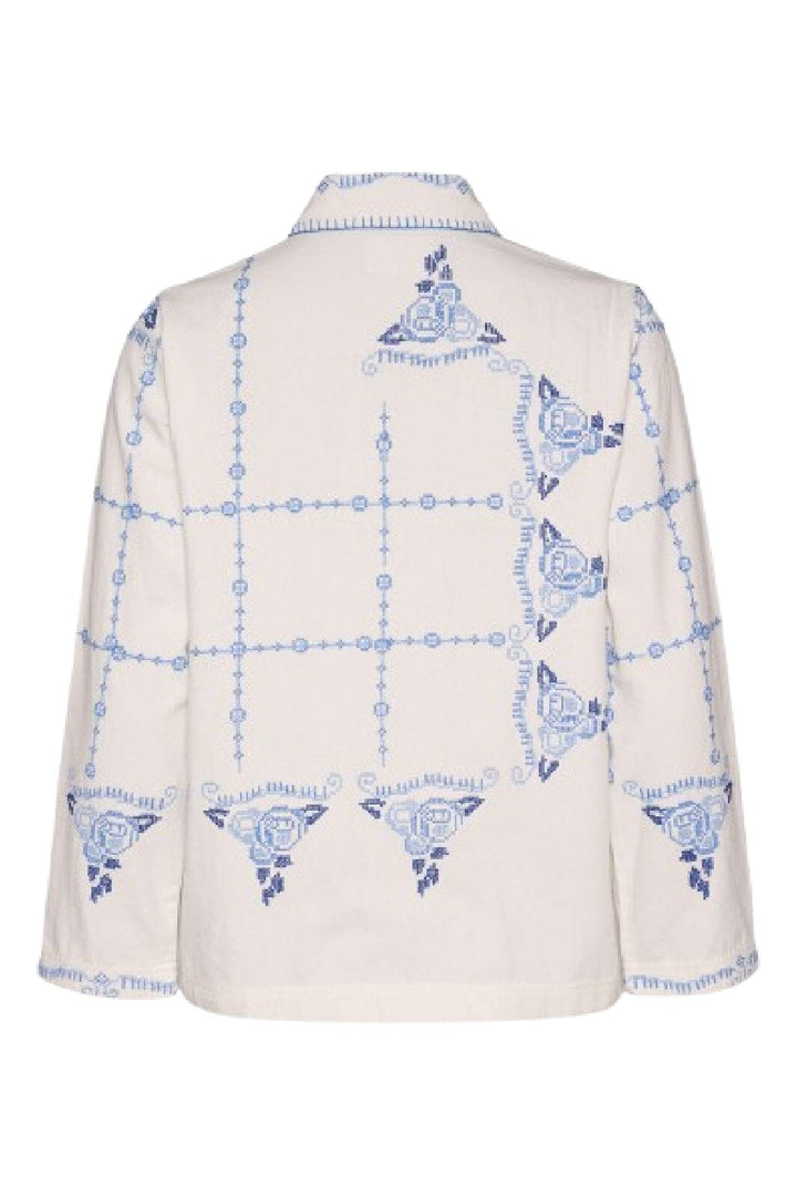Sissel Edelbo - My Jacket SE 1619 - Ecru Blue