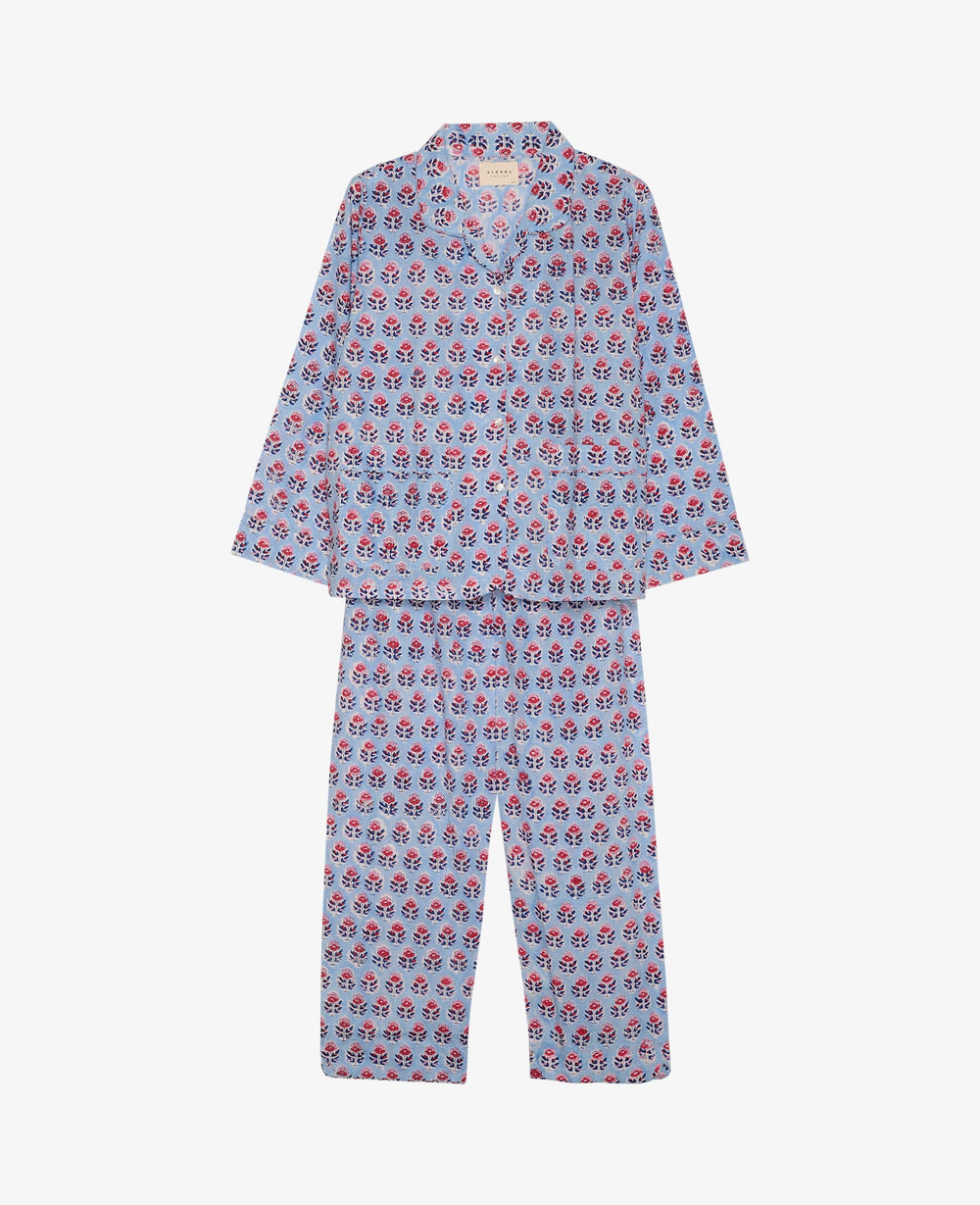 Sissel Edelbo - Nuit Pyjamas Set SE 1785 - Blue Sky Nattøj 